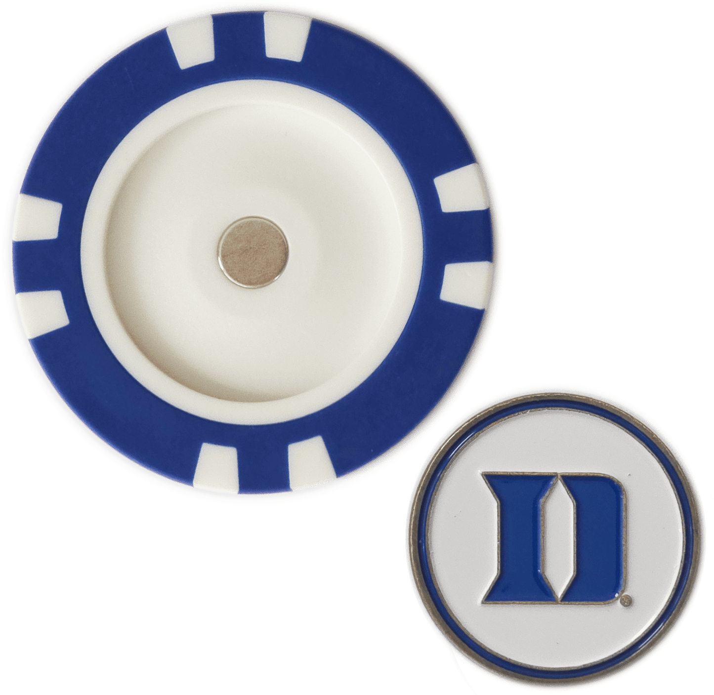 Officially Licensed Duke Blue Devils Poker Chip Ball Marker - Club Rehab