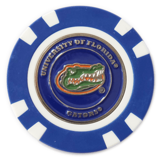 Officially Licensed Florida Gators Poker Chip Ball Marker - Club Rehab