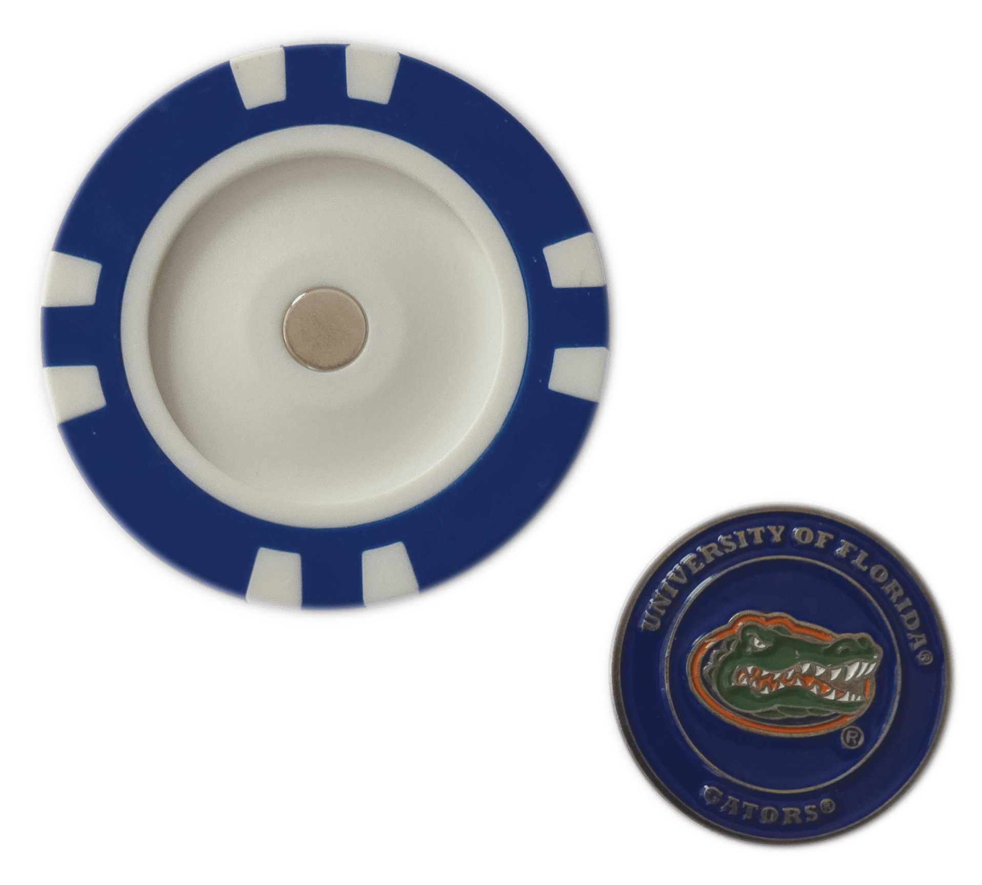 Officially Licensed Florida Gators Poker Chip Ball Marker - Club Rehab