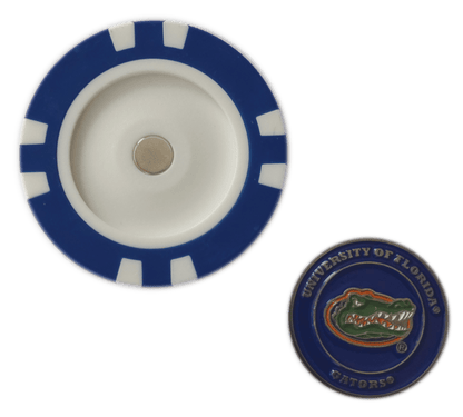 Officially Licensed Florida Gators Poker Chip Ball Marker - Club Rehab