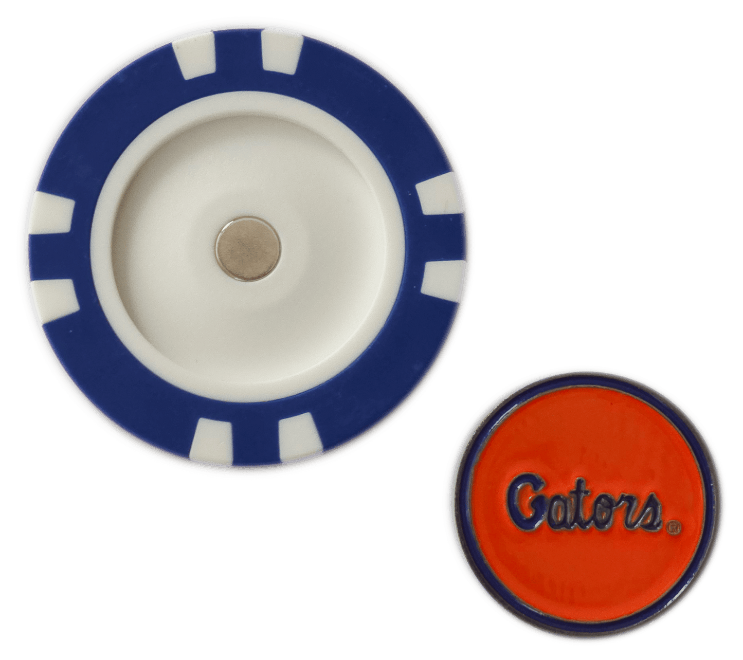 Officially Licensed Florida Gators Poker Chip Ball Marker - Club Rehab