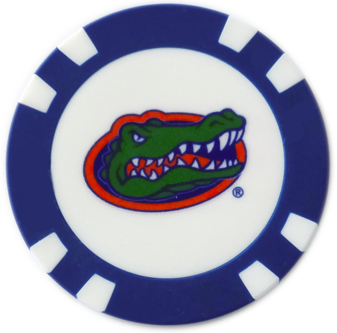 Officially Licensed Florida Gators Poker Chip Ball Marker - Club Rehab