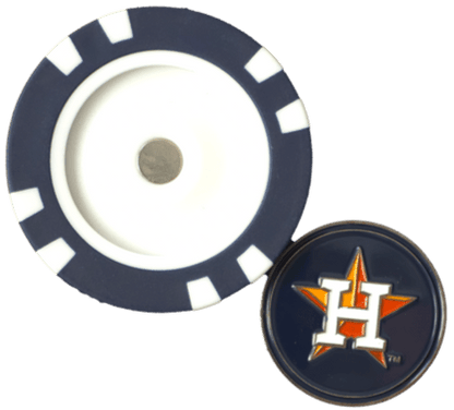 Officially Licensed Houston Astros Poker Chip Ball Marker - Club Rehab