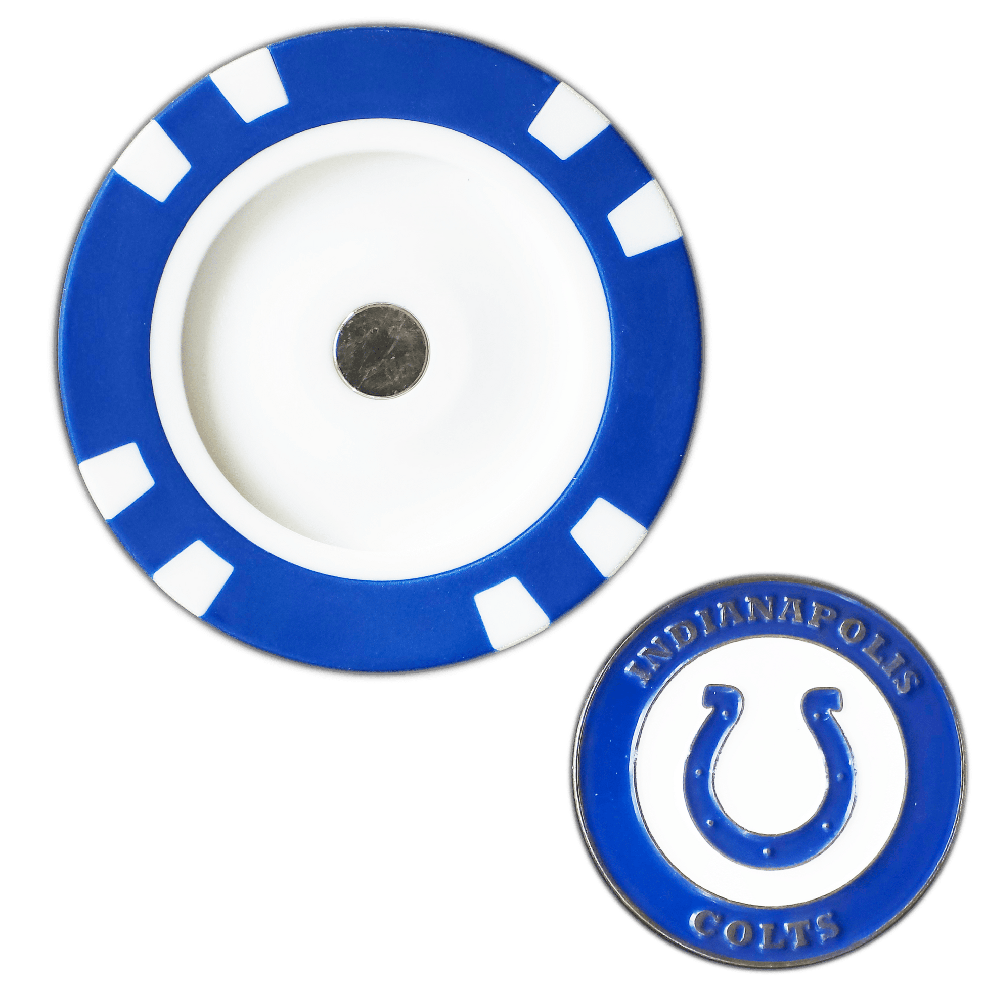 Officially Licensed Indianapolis Colts Poker Chip Ball Marker - Club Rehab