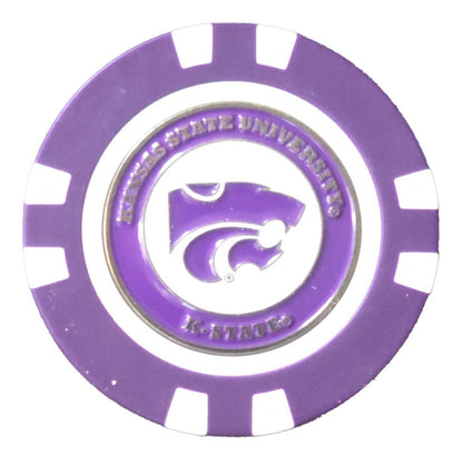 Officially Licensed Kansas State Wildcats Poker Chip Ball Marker - Club Rehab