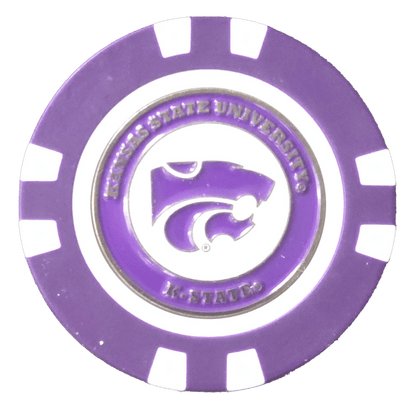 Officially Licensed Kansas State Wildcats Poker Chip Ball Marker - Club Rehab