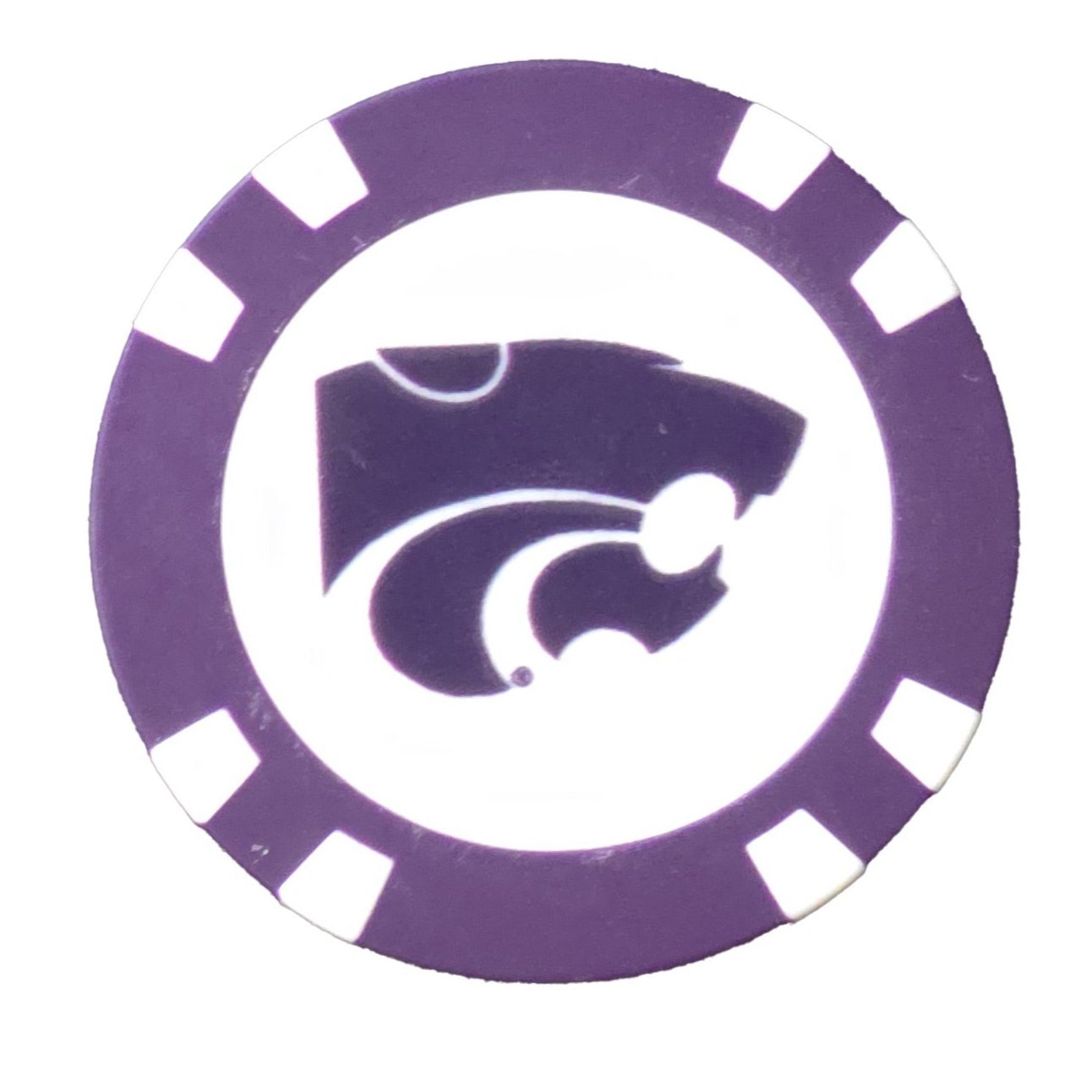 Officially Licensed Kansas State Wildcats Poker Chip Ball Marker - Club Rehab