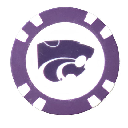 Officially Licensed Kansas State Wildcats Poker Chip Ball Marker - Club Rehab