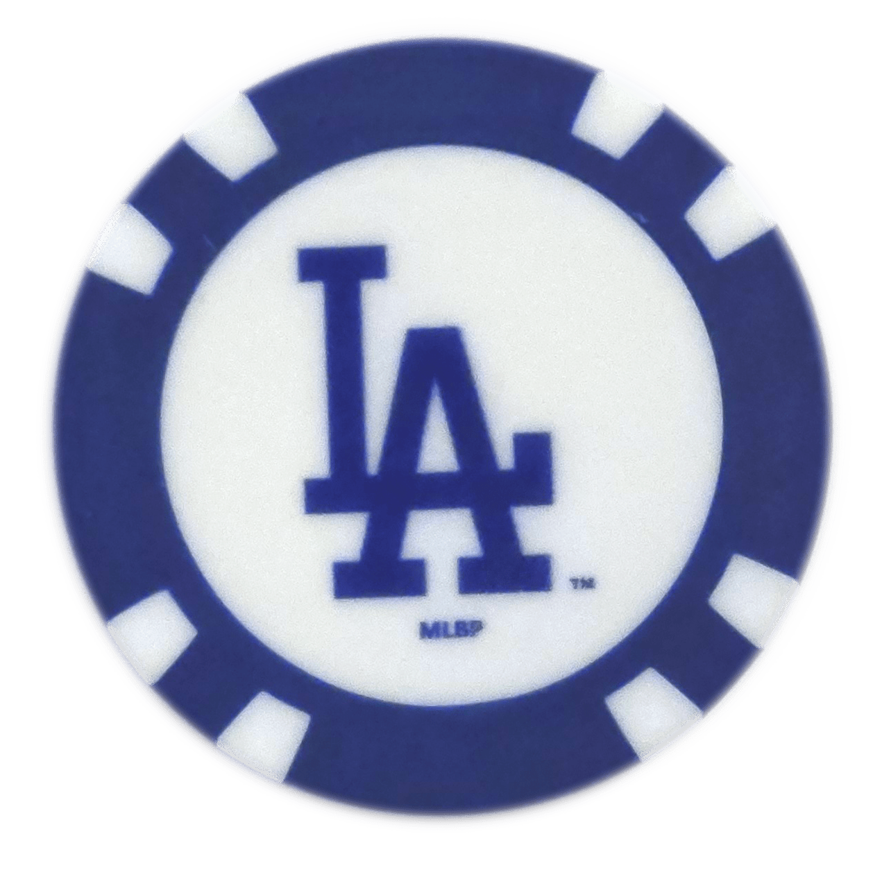 Officially Licensed Los Angeles Dodgers Poker Chip Ball Marker - Blue - Club Rehab