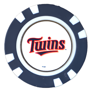 Officially Licensed Minnesota Twins Poker Chip Ball Marker - Club Rehab