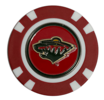 Minnesota Wild Poker-Chip-Ballmarker