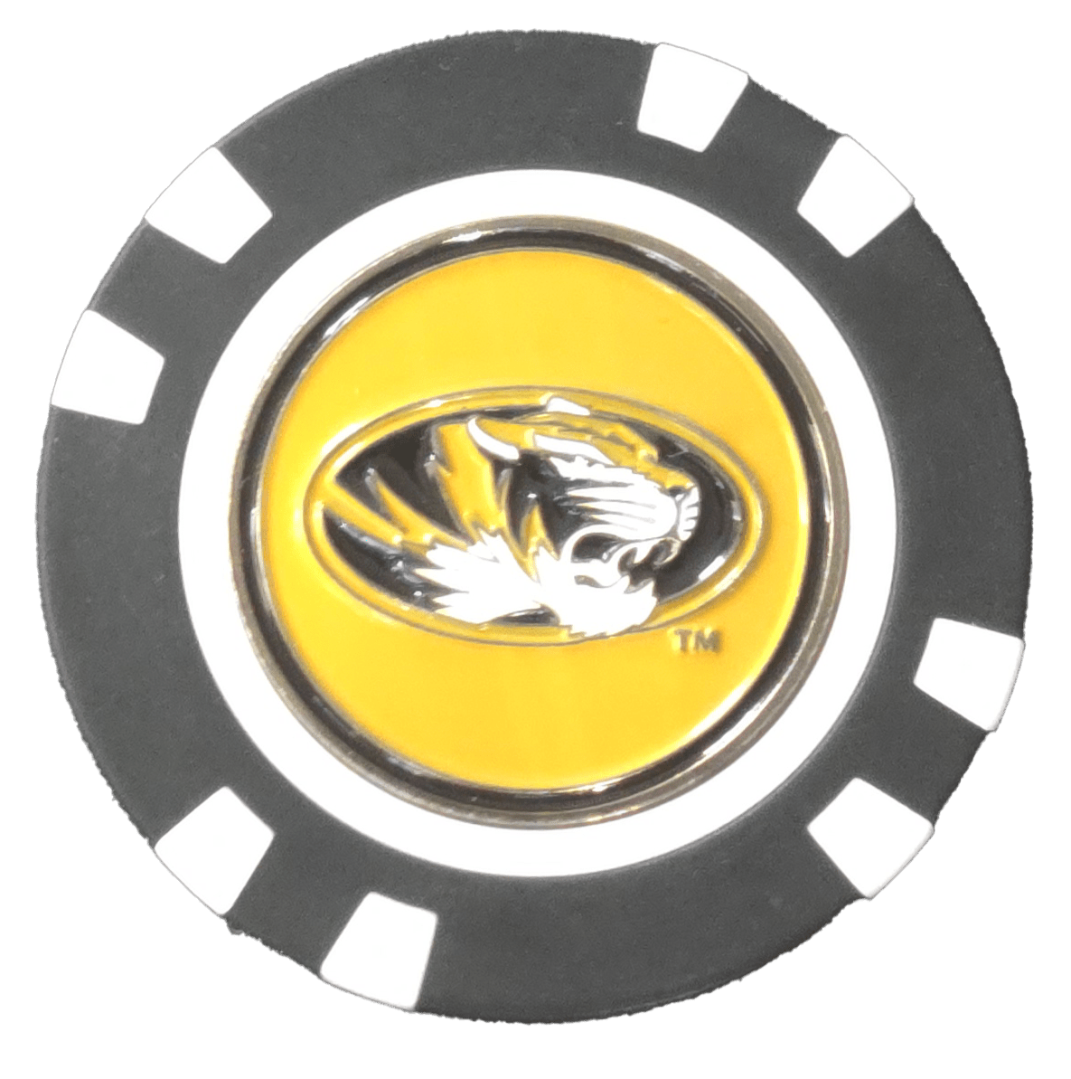 Officially Licensed Missouri Tigers Poker Chip Ball Marker - Club Rehab