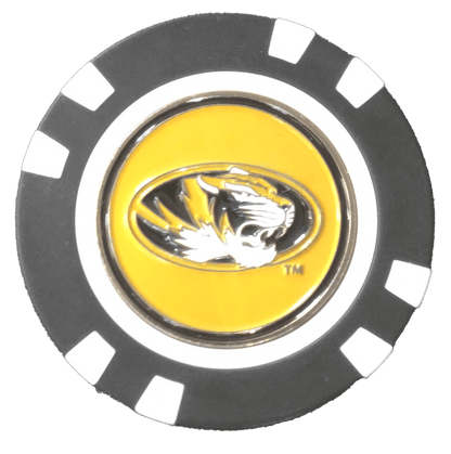 Officially Licensed Missouri Tigers Poker Chip Ball Marker - Club Rehab