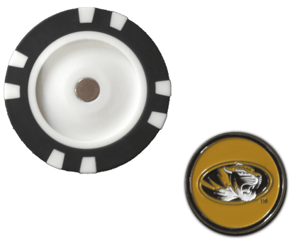 Officially Licensed Missouri Tigers Poker Chip Ball Marker - Club Rehab