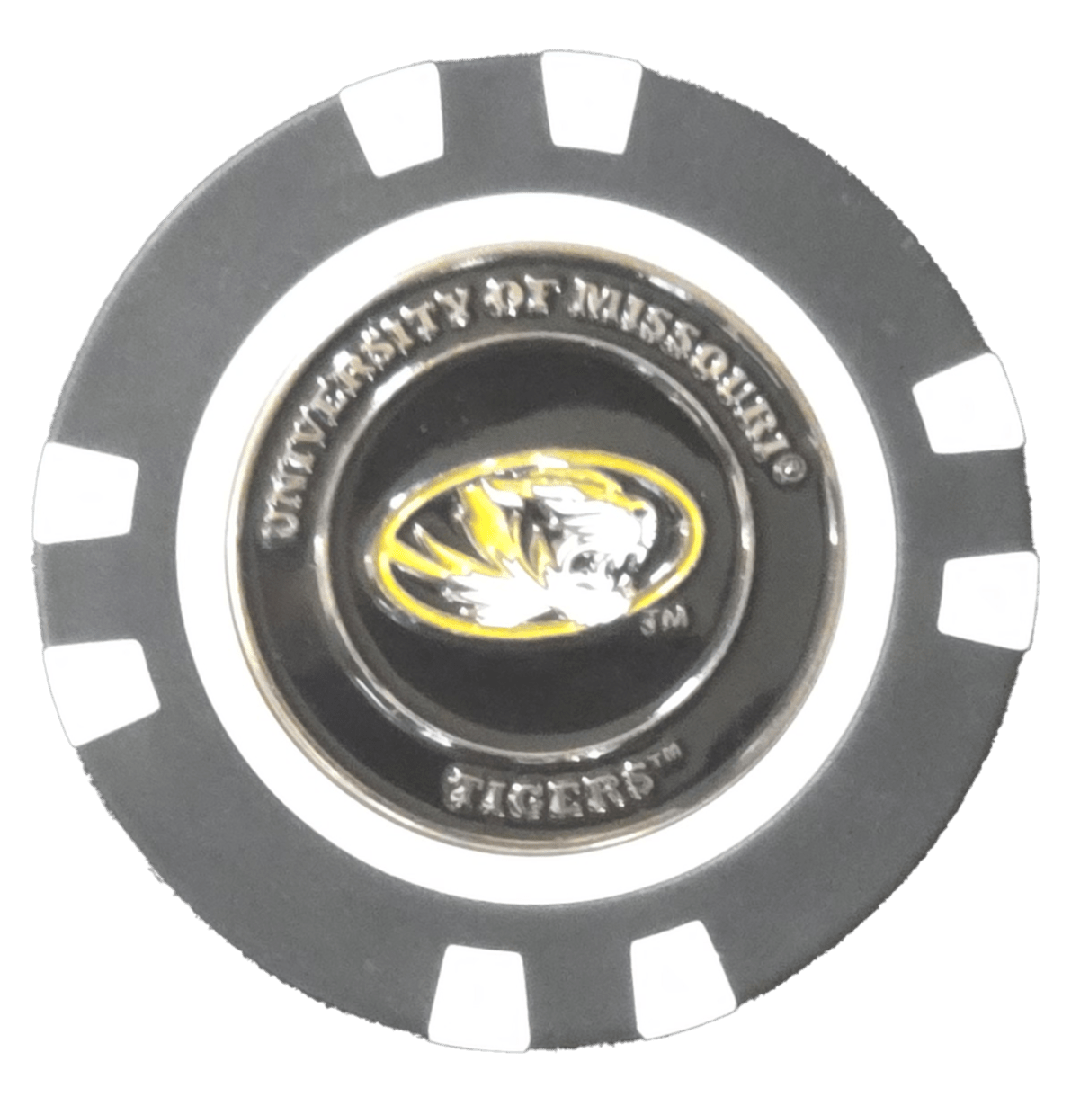 Officially Licensed Missouri Tigers Poker Chip Ball Marker - Club Rehab