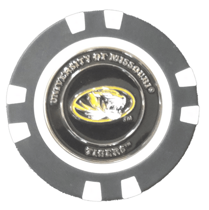 Officially Licensed Missouri Tigers Poker Chip Ball Marker - Club Rehab