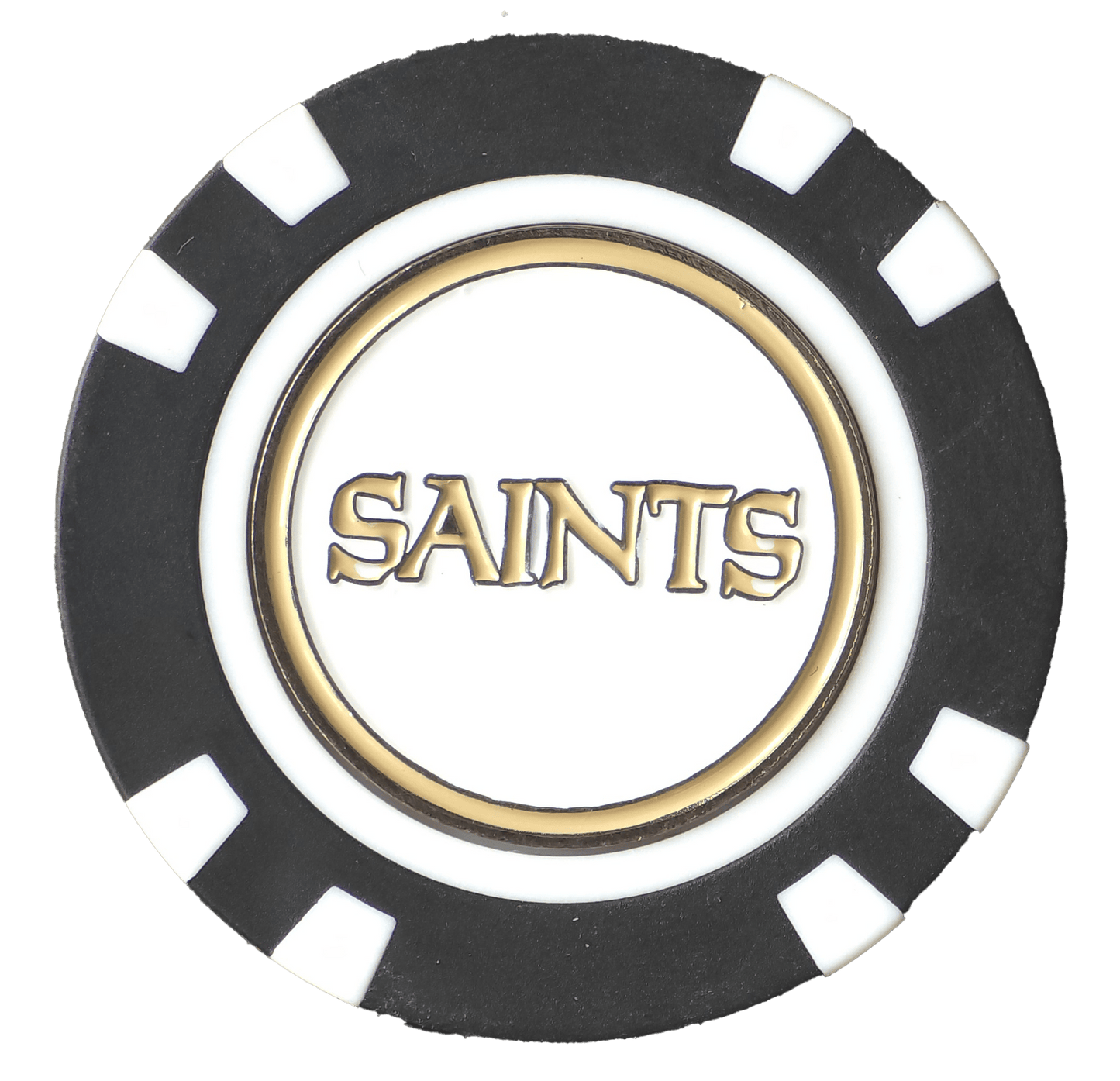 Officially Licensed New Orleans Saints Poker Chip Ball Marker - Club Rehab