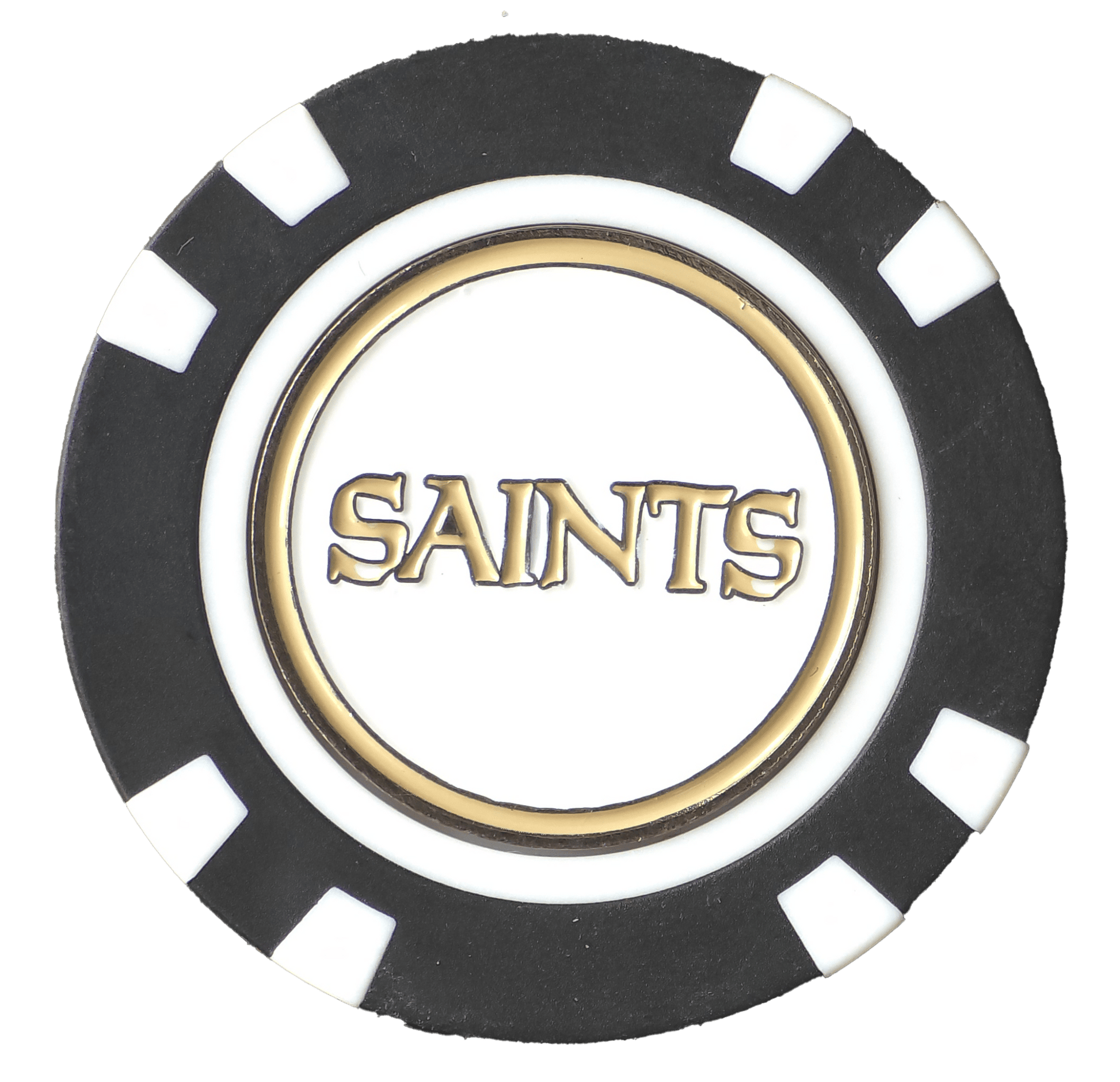 Officially Licensed New Orleans Saints Poker Chip Ball Marker - Club Rehab