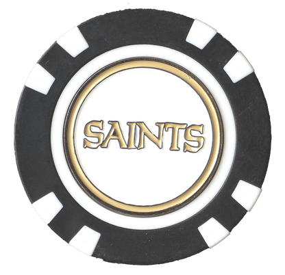Officially Licensed New Orleans Saints Poker Chip Ball Marker - Club Rehab