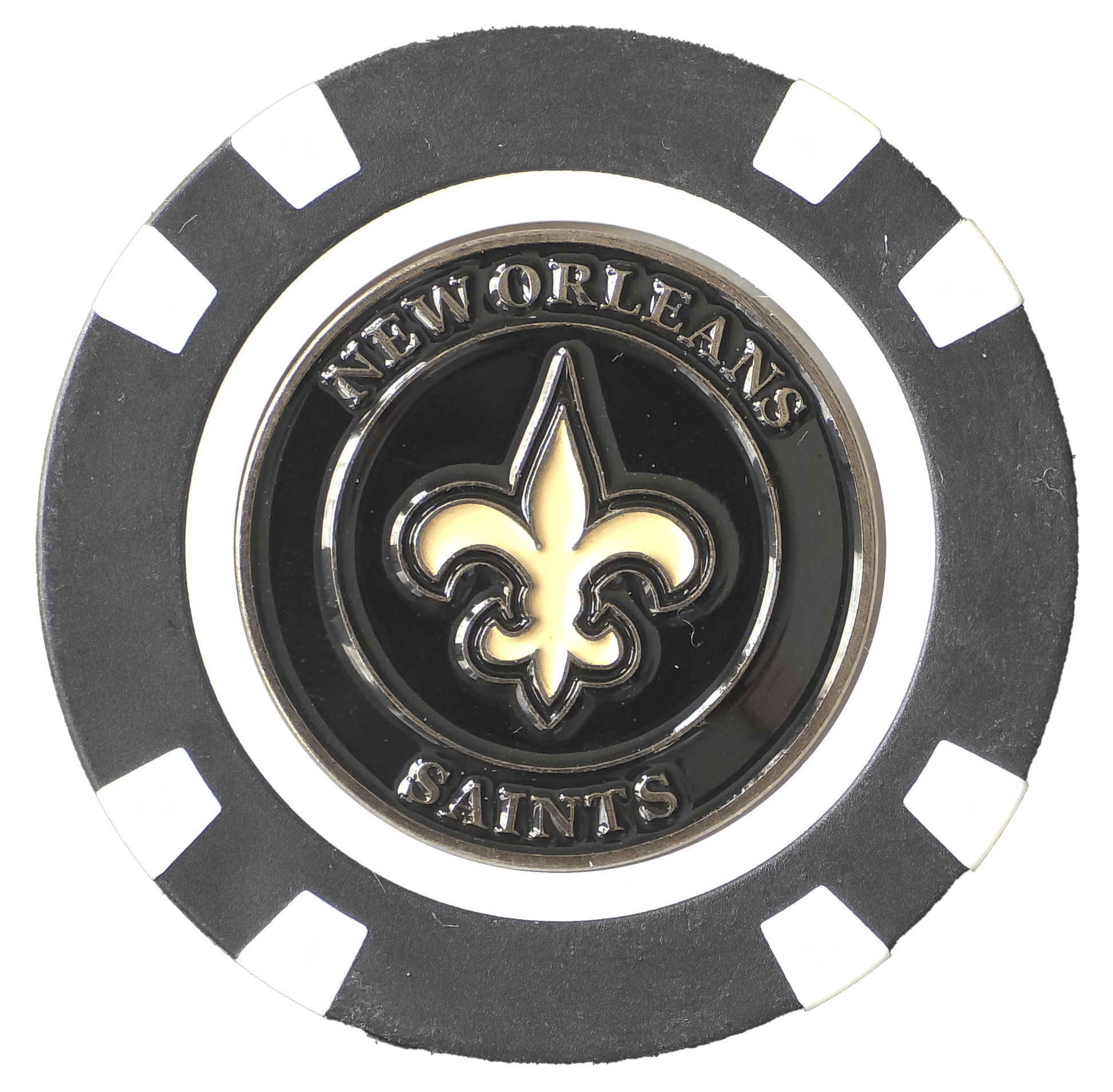 Officially Licensed New Orleans Saints Poker Chip Ball Marker - Club Rehab