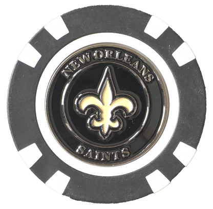 Officially Licensed New Orleans Saints Poker Chip Ball Marker - Club Rehab