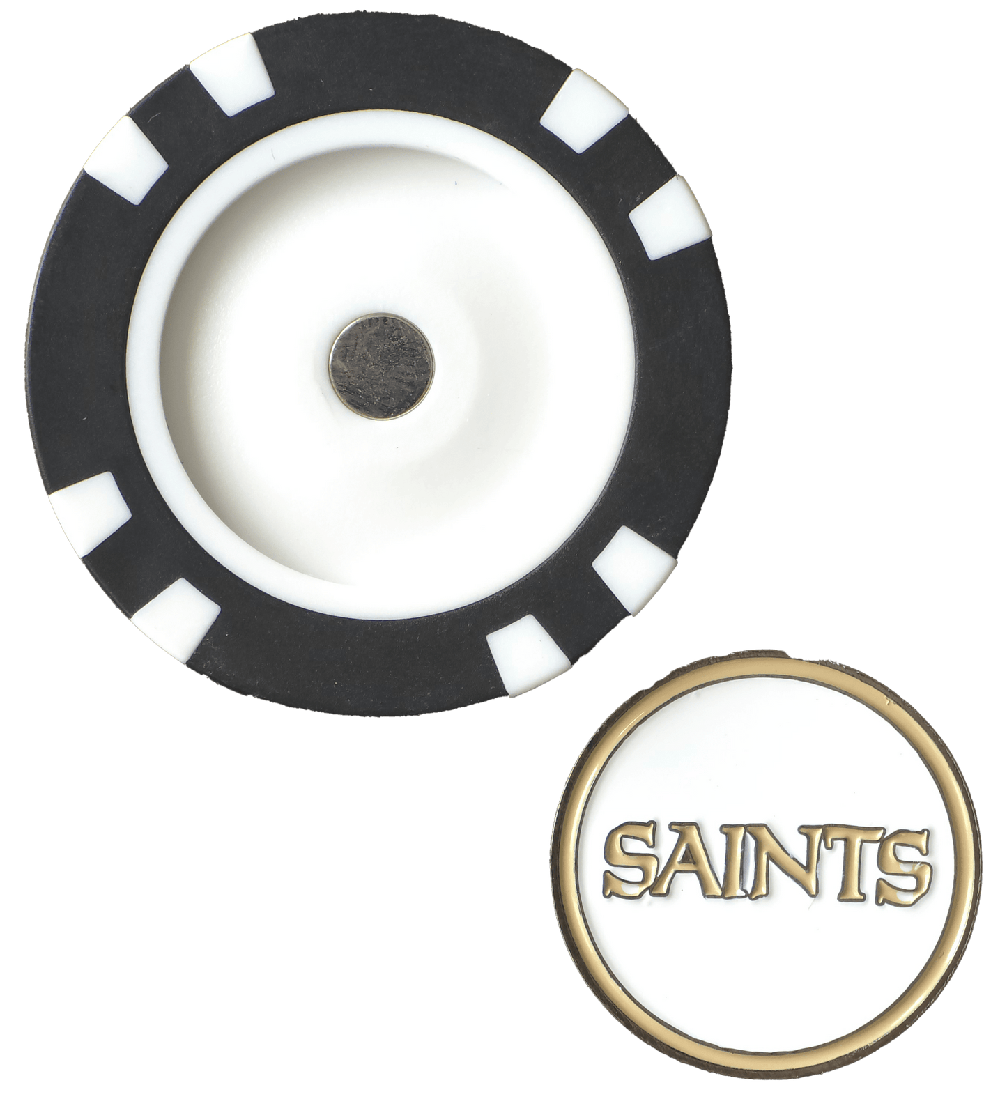 Officially Licensed New Orleans Saints Poker Chip Ball Marker - Club Rehab