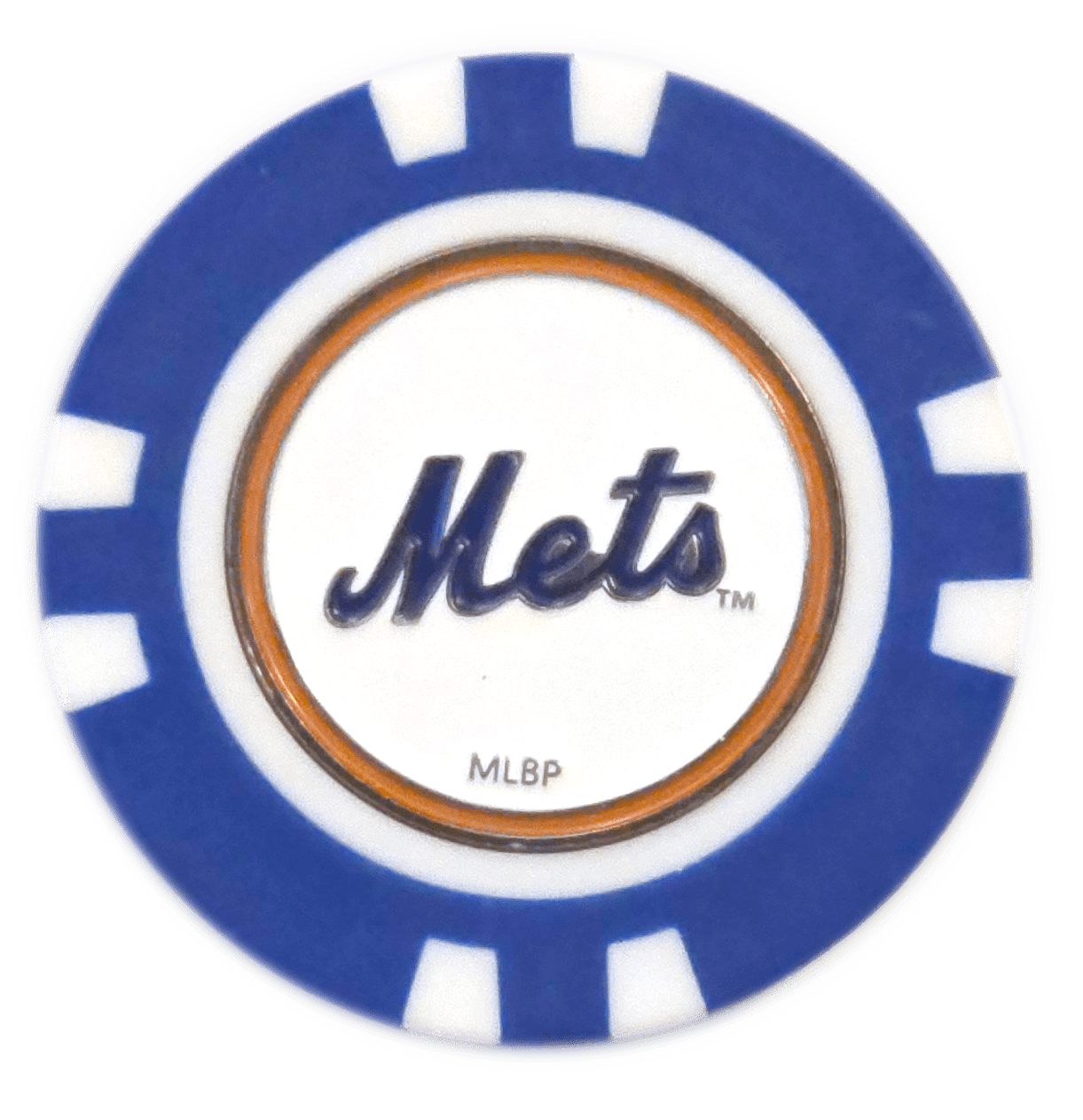 Officially Licensed New York Mets Poker Chip Ball Marker - Club Rehab