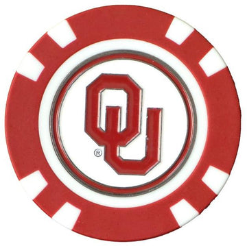 Oklahoma Sooners Poker Chip Ball Marker