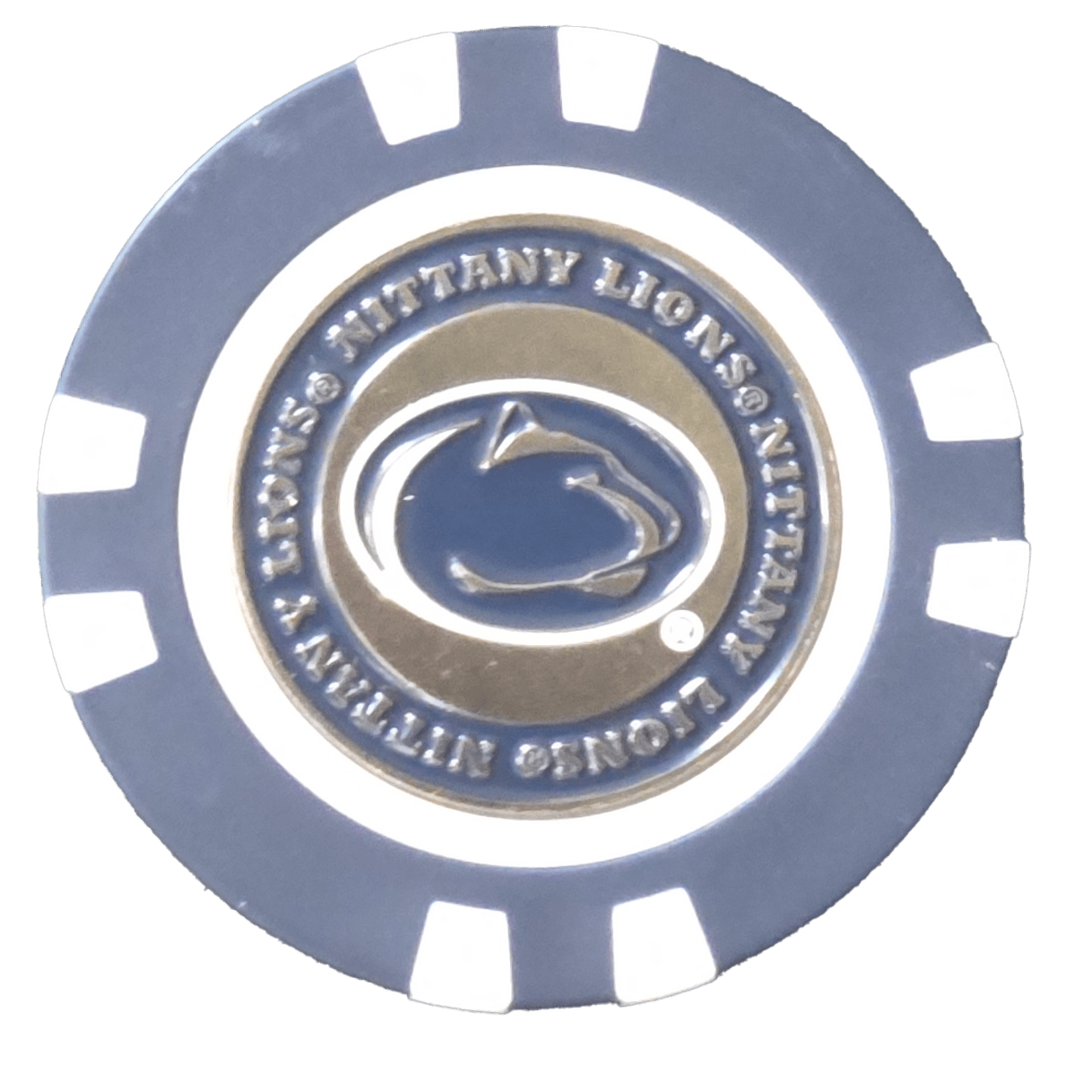 Officially Licensed Penn State Nittany Lions Poker Chip Ball Marker - Club Rehab