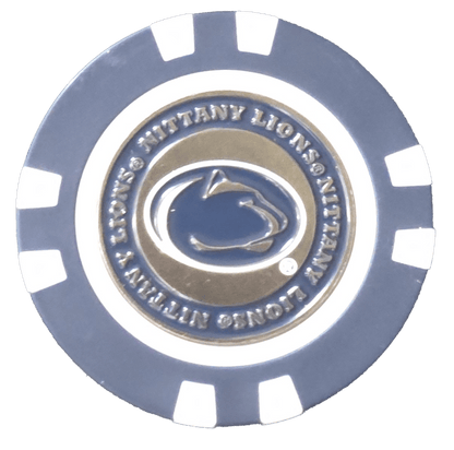 Officially Licensed Penn State Nittany Lions Poker Chip Ball Marker - Club Rehab