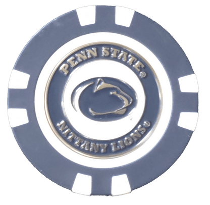Officially Licensed Penn State Nittany Lions Poker Chip Ball Marker - Club Rehab