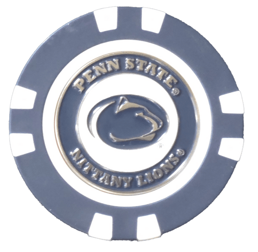 Officially Licensed Penn State Nittany Lions Poker Chip Ball Marker - Club Rehab
