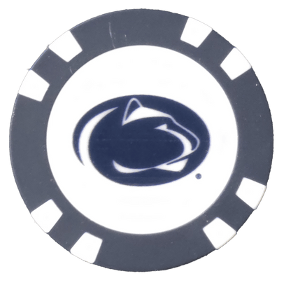 Officially Licensed Penn State Nittany Lions Poker Chip Ball Marker - Club Rehab