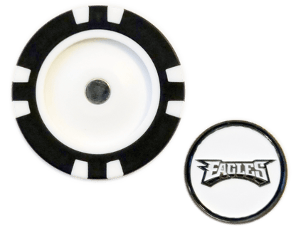 Officially Licensed Philadelphia Eagles Poker Chip Ball Marker - Club Rehab