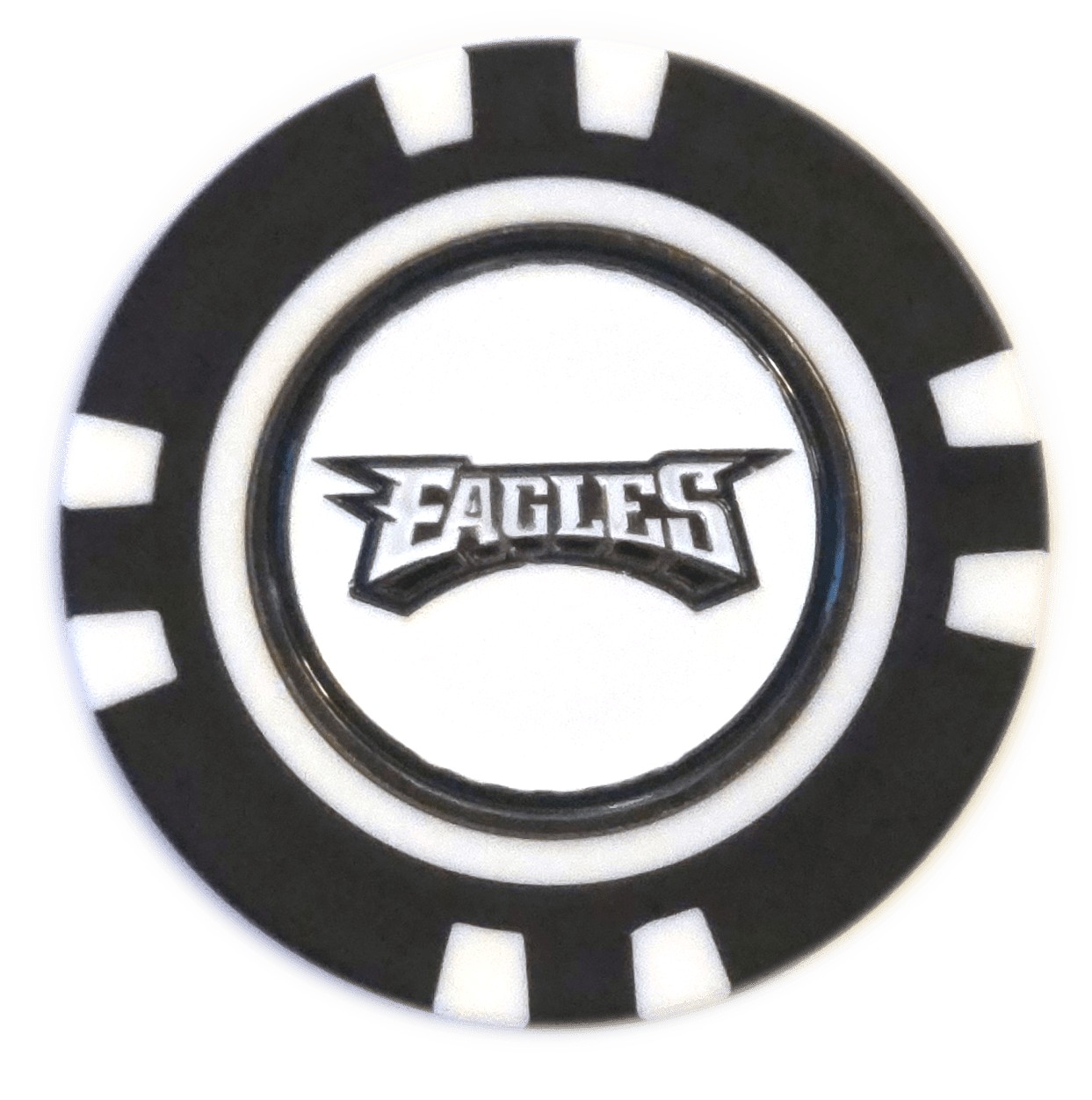 Officially Licensed Philadelphia Eagles Poker Chip Ball Marker - Club Rehab