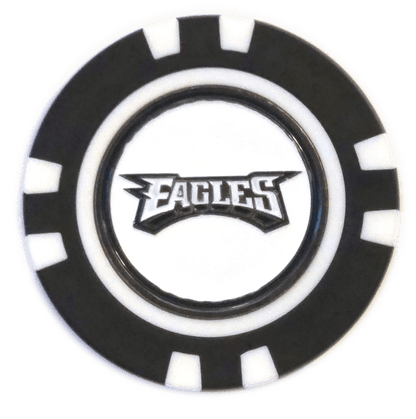 Officially Licensed Philadelphia Eagles Poker Chip Ball Marker - Club Rehab