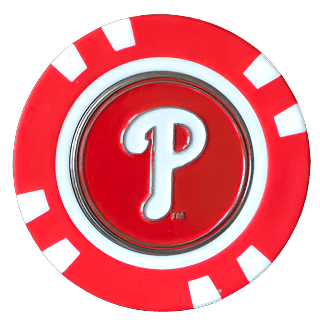 Officially Licensed Philadelphia Phillies Poker Chip Ball Marker - Club Rehab