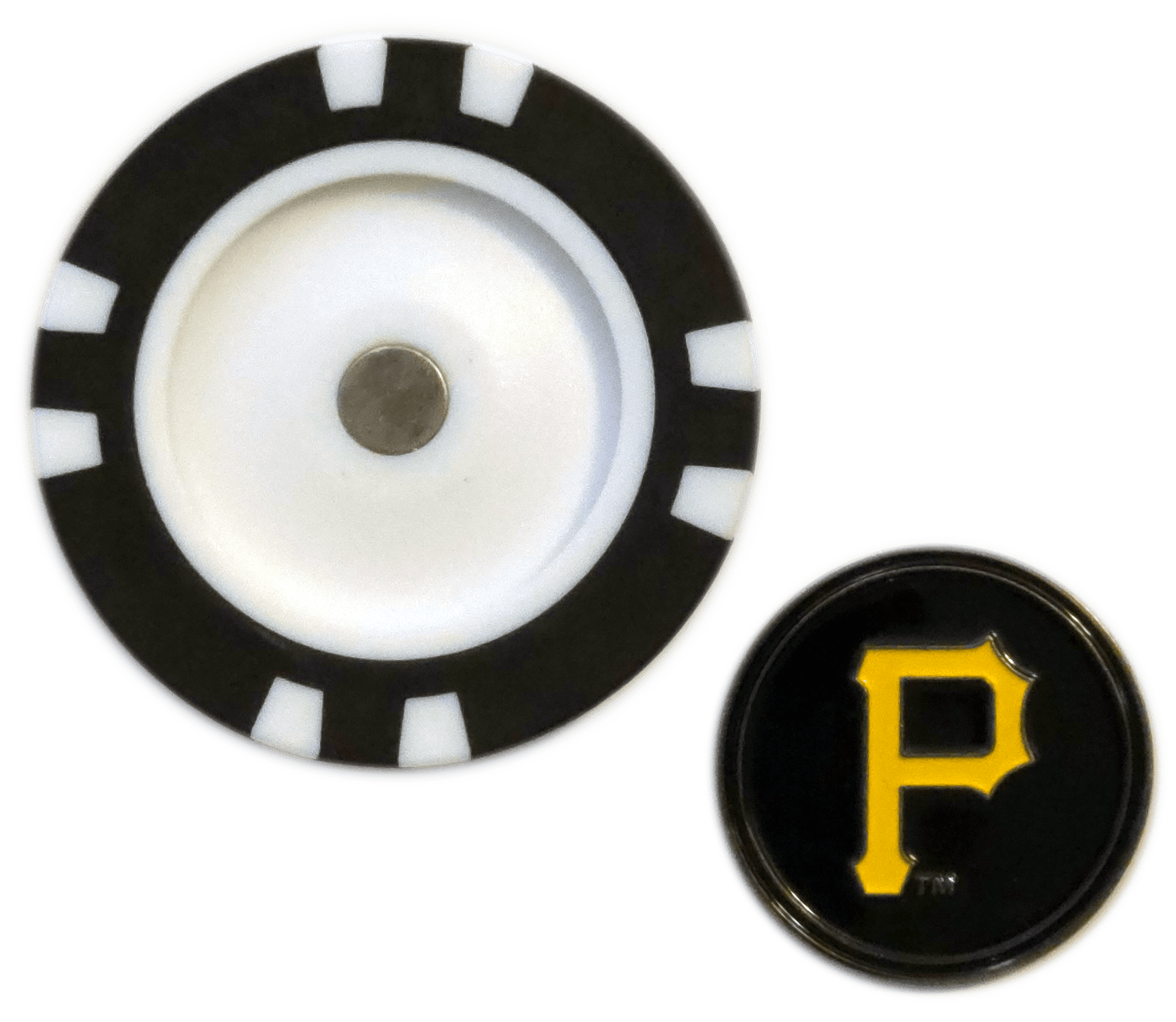 Officially Licensed Pittsburgh Pirates Poker Chip Ball Marker - Club Rehab