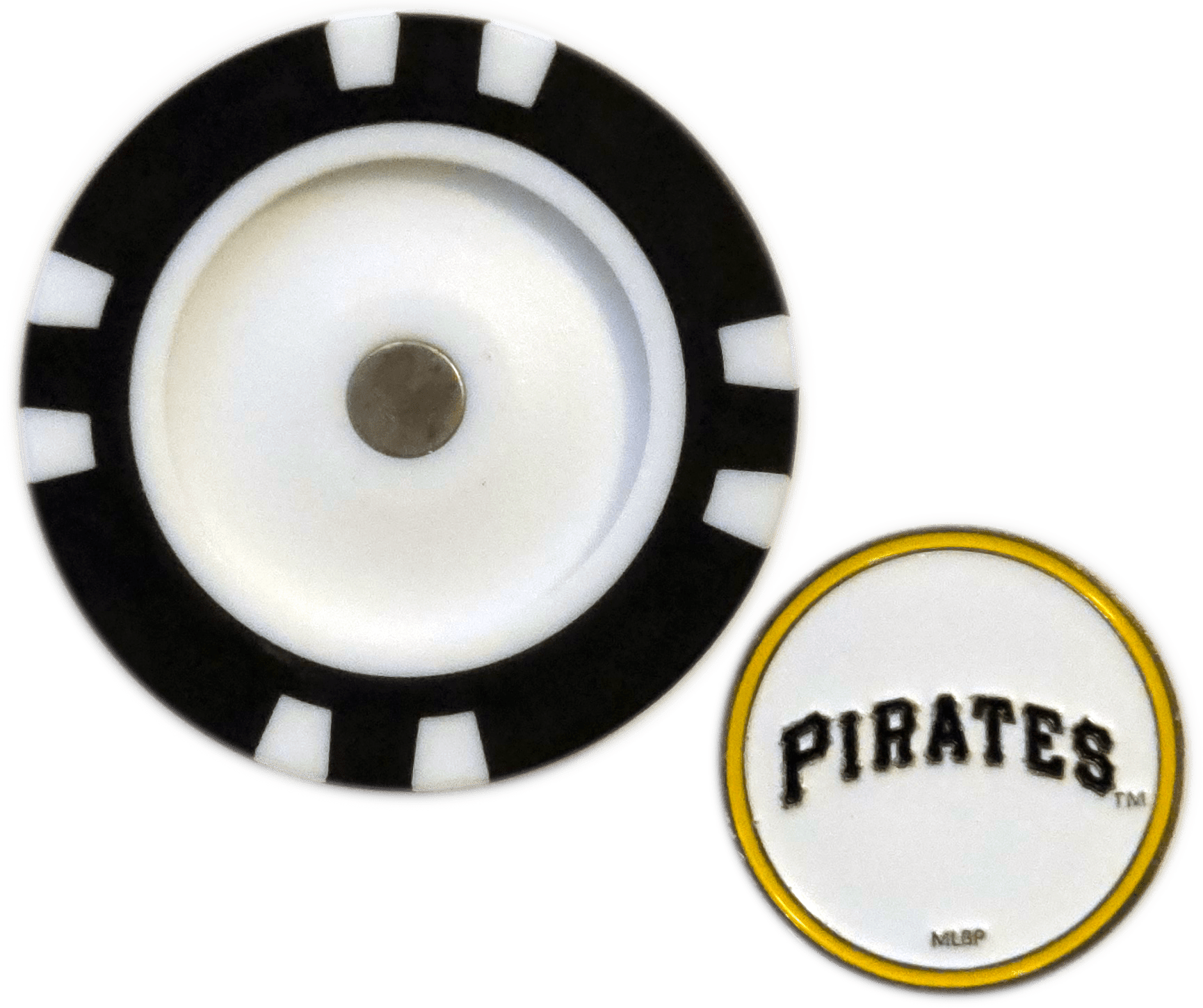 Officially Licensed Pittsburgh Pirates Poker Chip Ball Marker - Club Rehab