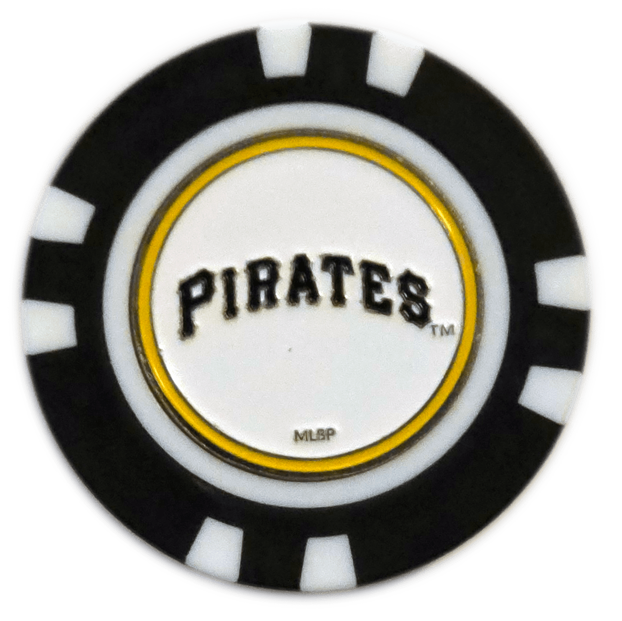 Officially Licensed Pittsburgh Pirates Poker Chip Ball Marker - Club Rehab
