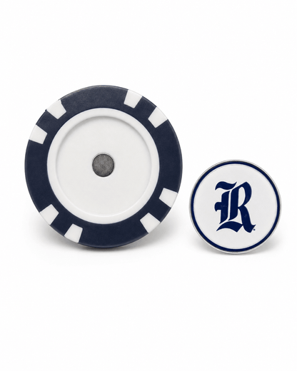 Officially Licensed Rice Owls Poker Chip Ball Marker - Club Rehab