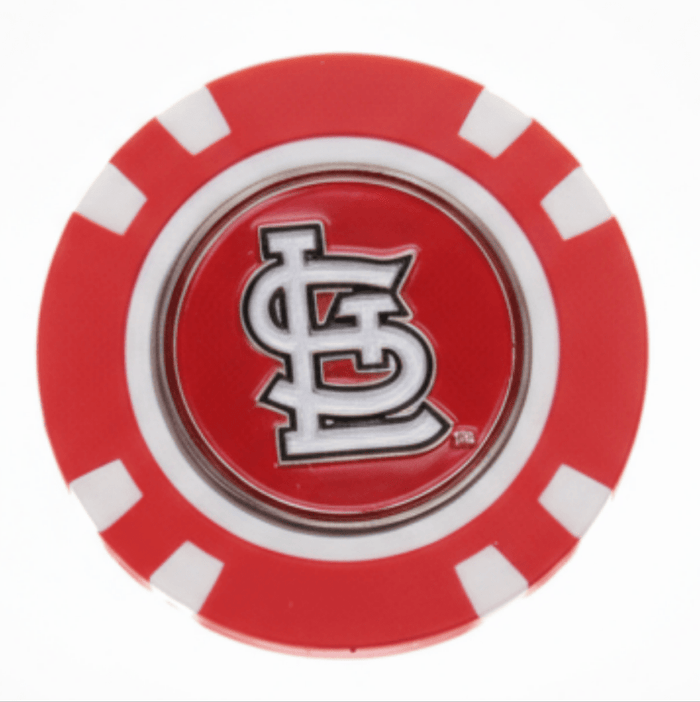 Officially Licensed St. Louis Cardinals Poker Chip Ball Marker - Club Rehab