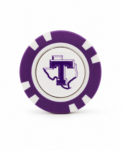 Officially Licensed Tarleton State Poker Chip Ball Marker - Club Rehab