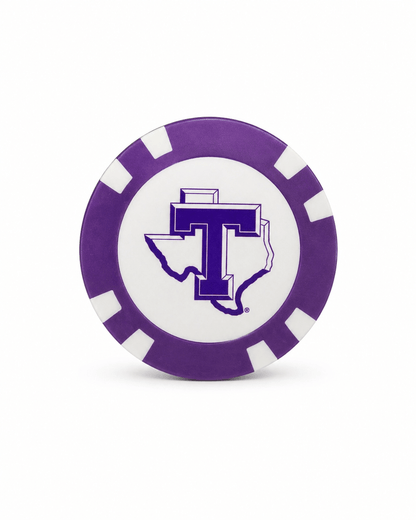 Officially Licensed Tarleton State Poker Chip Ball Marker - Club Rehab