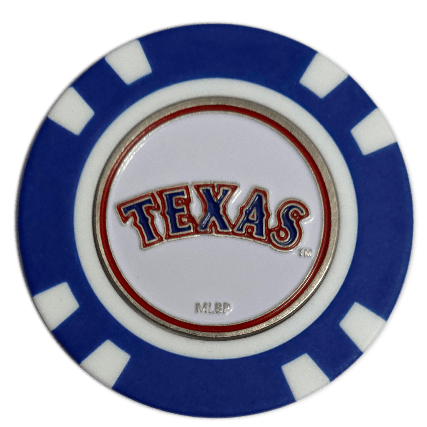 Officially Licensed Texas Rangers Poker Chip Golf Ball Marker - Club Rehab