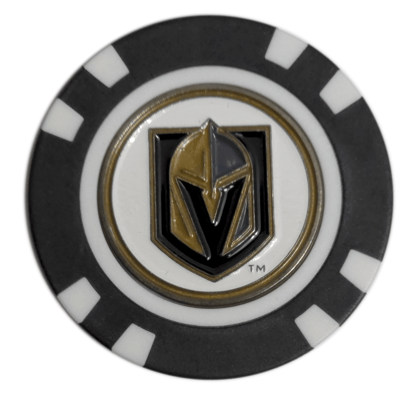 Officially Licensed Vegas Golden Knights Poker Chip Golf Ball Marker - Club Rehab
