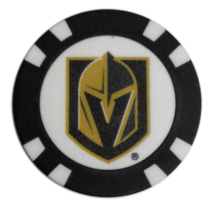 Officially Licensed Vegas Golden Knights Poker Chip Golf Ball Marker - Club Rehab