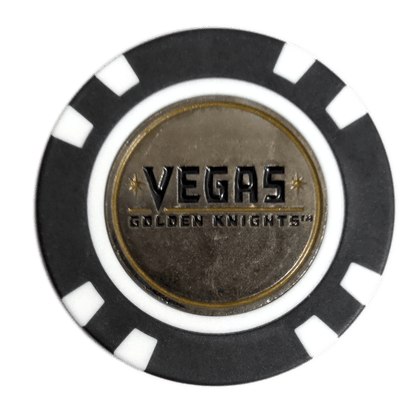 Officially Licensed Vegas Golden Knights Poker Chip Golf Ball Marker - Club Rehab
