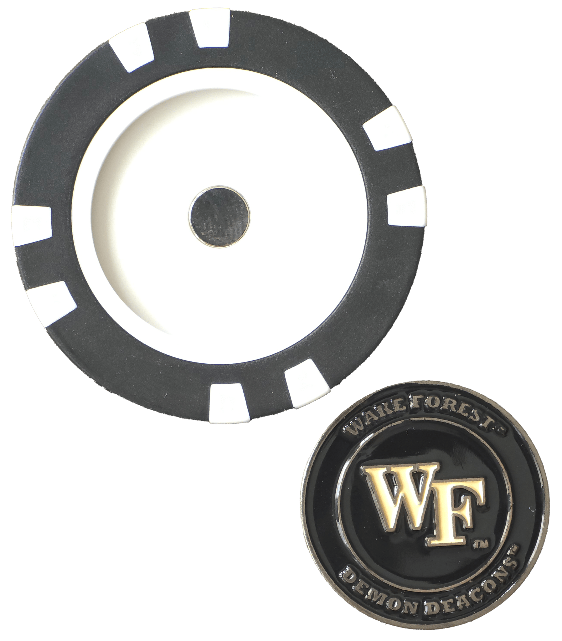 Officially Licensed Wake Forest Demon Deacons Poker Chip Ball Marker - Club Rehab