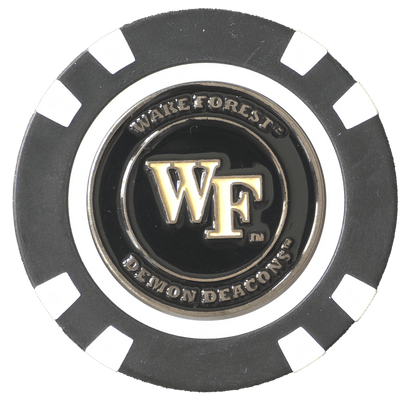 Officially Licensed Wake Forest Demon Deacons Poker Chip Ball Marker - Club Rehab